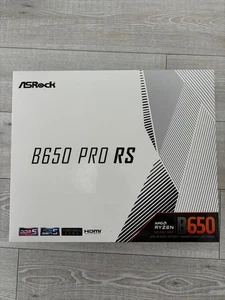 ASRock B650 PRO RS DDR5 AMD Ryzen ATX Motherboard HDMI Output Used - Picture 1 of 2