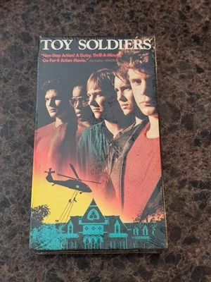 BRAND NEW Toy Soldiers (VHS; 1991) Sean Astin RARE Sealed OOP Watermarks - Image 1 of 4