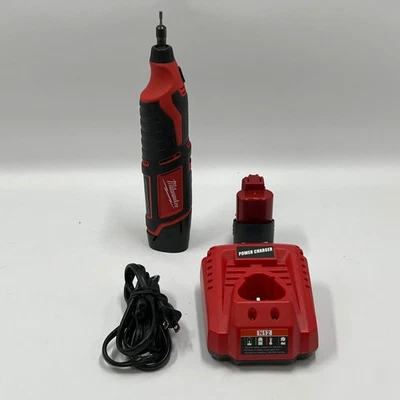 Milwaukee 2460-20 M12 12V Lithium-Ion Cordless Drywall Cut Out Rotary Tool - Image 1 of 4