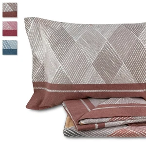 Juego de Sábanas de Franela de Algodón para Cama Doble Biancaluna 2 Plazas 4355 - Imagen 1 de 3