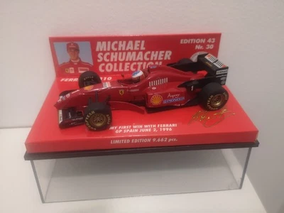 M. Schumacher 1996 Minichamps 1/43  Ferrari F310 Winner GP Spain Numéro 30 - Photo 1/4