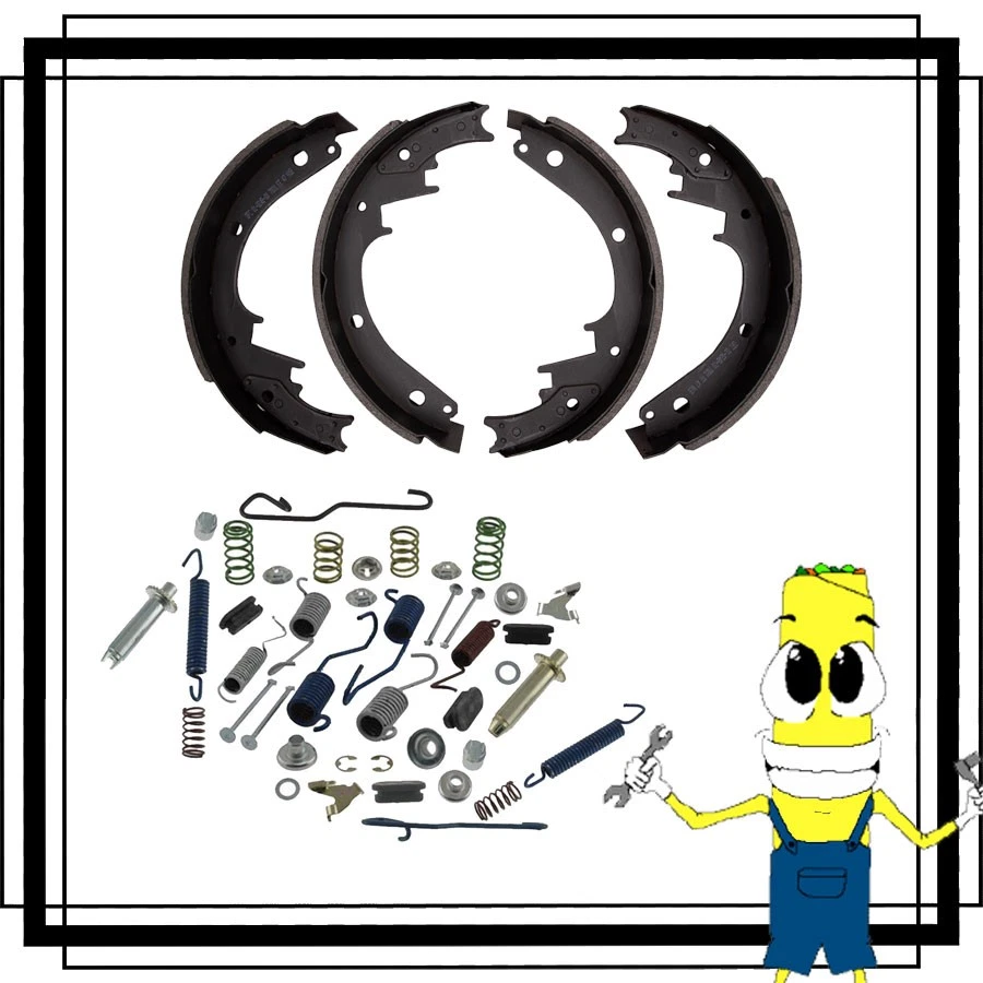 Kit de herrajes y ajustadores de zapatas de freno delanteras para camioneta GMC C35/C3500 1967-1970 Foto 1 de 1