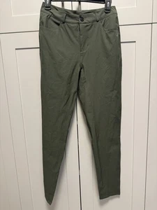 Foray Golf Core 2.0 Performance Pant Olive Green Size 4 Womens Inseam 29” EUC - Picture 1 of 8