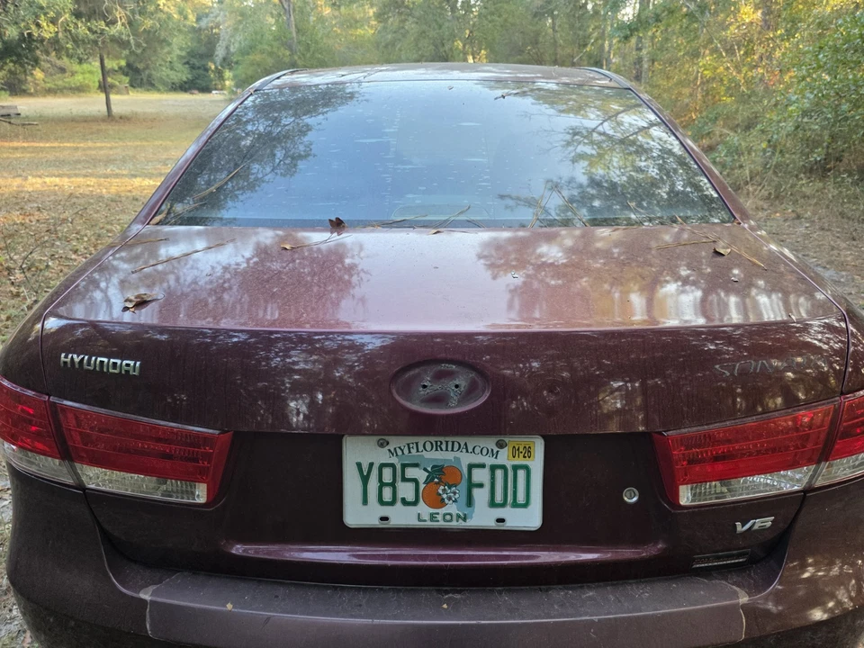 Hyundai Sonata 2006-2008 maletero tapa cubierta - gris encantador Foto 1 de 2