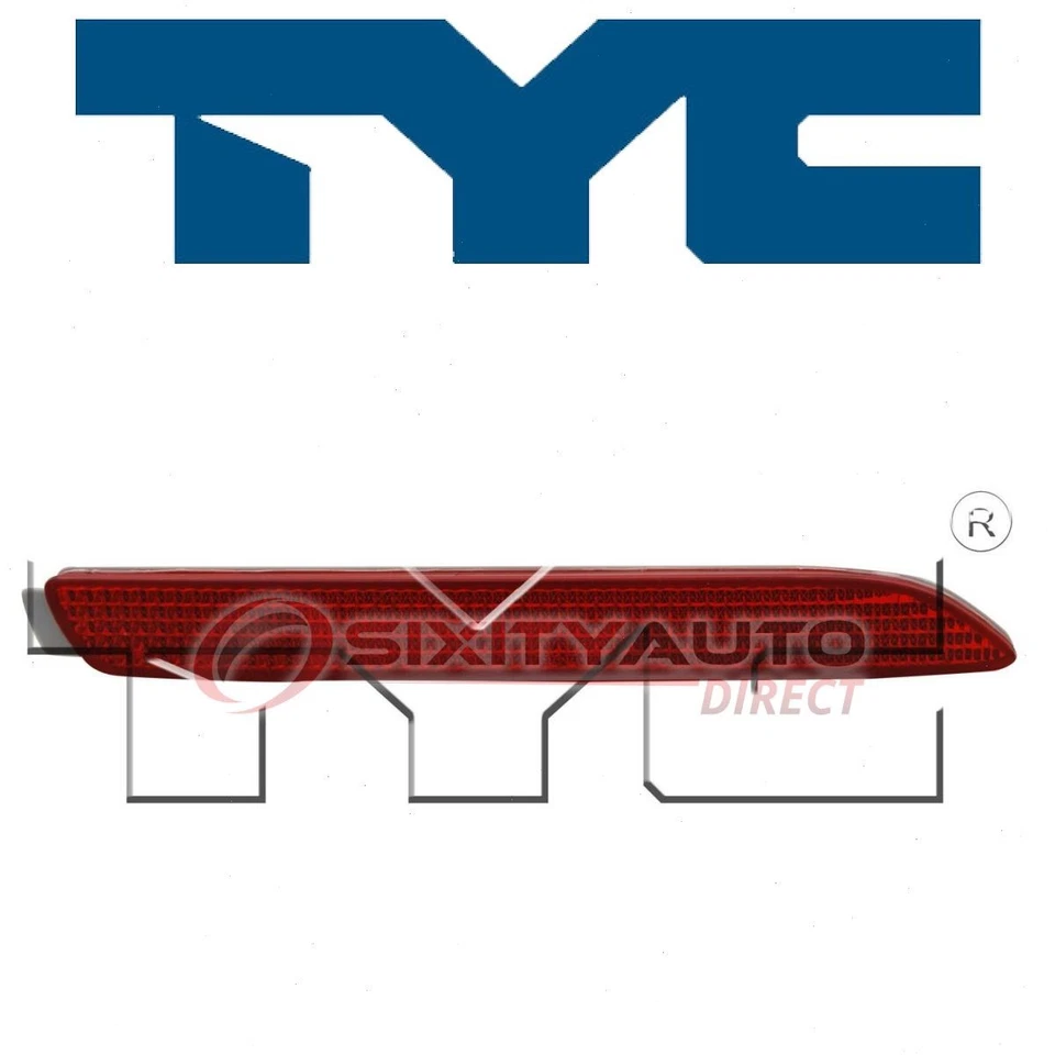 TYC Left Back Up Light for 2003-2009 Lexus GX470 Electrical Lighting Body lw Foto 1 de 4