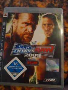 SmackDown vs Raw 2009 mit Anleitung und OVP fuer Playstation 3 PS3 - Bild 1 von 1
