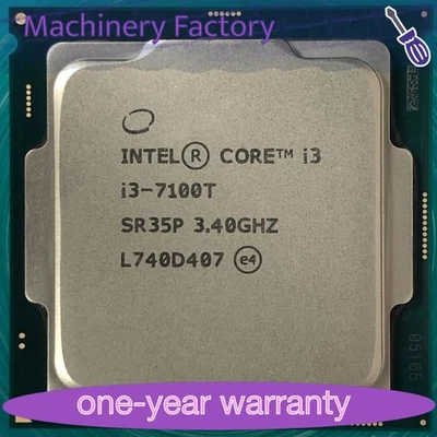 Intel Core i3-7100T SR35P 3.4 GHz Dual Core 3MB Socket LGA 1151 CPU Processor - Image 1 of 2