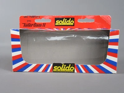 D555 Solido Rif 3110 Scatola Vuoto Originale GMC Pompieri 1/50 Toner Gam II - Immagine 1 di 4