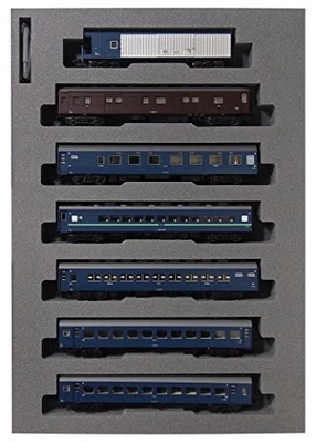 Kato N Scale Series 10 Night Express 'Daisen' (Basic 7-Car Set) - Image 1 of 2