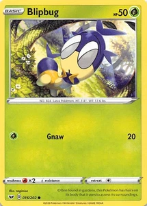 Blipbug (016) 016/202 SWSH01 Sword & Shield Base Set Pokemon 007868 - Picture 1 of 2