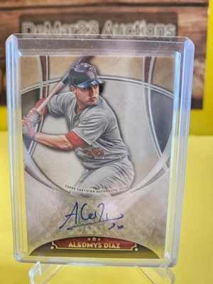 2017 Topps Five Star Autographs #FSAADI Aledmys Diaz - St. Louis Cardinals - Image 1 of 2