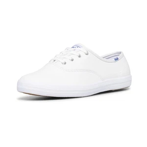 Keds Champion Damen-Schnürsneaker, weißes Leder, 7 Medium - Bild 1 von 8