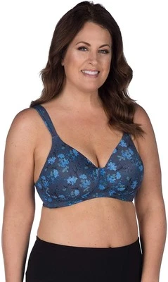 Sujetador camiseta acolchada inalámbrico talla grande Leading Lady para mujer Foto 1 de 4