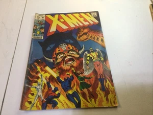X-Men #51 Nice Steranko Cover Art Silver Age Superhero Marvel Comic 1968 - Picture 1 of 12