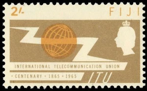 FIJI 212 (SG342) - Ómnibus Centenario UIT (pf82413) - Imagen 1 de 1