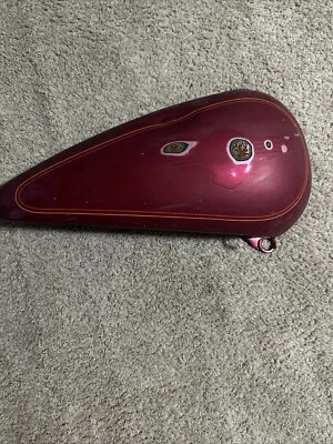 Harley tanque de combustible de gasolina lado plano softail custom Heritage fatboy bad boy Springer FL Foto 1 de 4