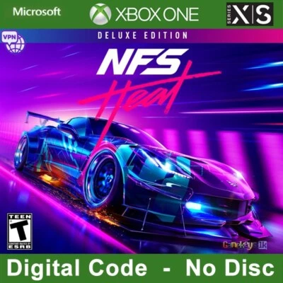 Need for Speed Heat Deluxe Edition Xbox Key🔑 ☑Argentina Region ☑VPN🌍 ☑No Disc - Image 1 of 4