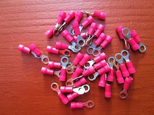Pkg/100 Thomas/Betts Sta-Kon 18RA-10X Ring Connector Terminal - Picture 1 of 4