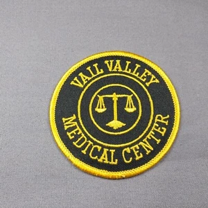 Parche publicitario redondo de 3" Vail Valley Medical Center Colorado CO - Imagen 1 de 2