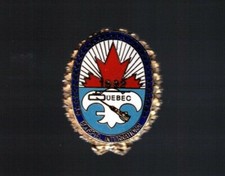 1992 Quebec International Bonspiel  ''BIG Crown Winner''  Curling Club pin