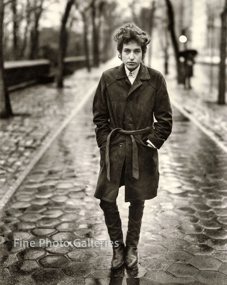 Grabado fotográfico grande duotono músico vintage de Bob Dylan de Richard Avedon años 60 Foto 1 de 1