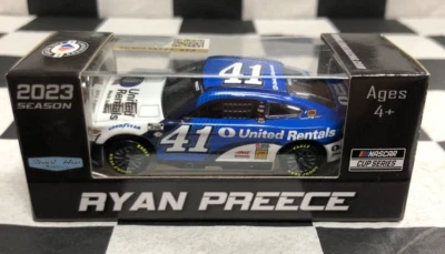 Ryan Preece #41 United Rentals 2023 Mustang 1:64 Scala C412365UNRPR - Immagine 1 di 4
