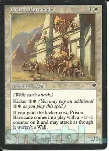 Magic the Gathering INVASIÓN Prisión Baricade Criatura Pared Blanca 25/350 - Imagen 1 de 1