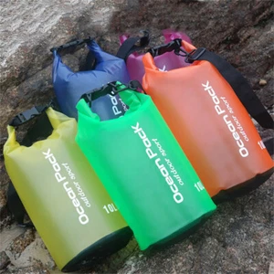 Borsa a secco impermeabile all'aperto sport nuoto rafting kayak vela canoa 15L 20L - Foto 1 di 17