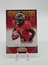 2015 Panini Contenders Draft Picks School Colors #45 Stefon Diggs