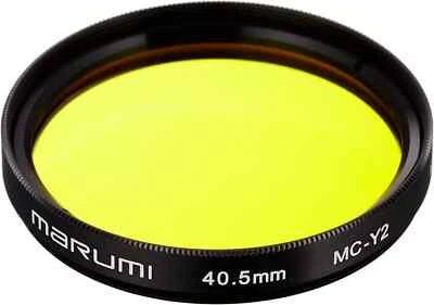 Marumi MC-Y2 Yellow High contrast Monochrome photography filter From JAPAN - Image 1 of 2