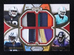 2015 Supreme Combos Red 1/1 Parker Cooper Green-Beckham Perriman Rookie Patch