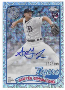 Serie Actualización Topps 2024 1989 Cromo Auto Sawyer Gipson-Long #035/199 (T89CU-SG) - Imagen 1 de 2
