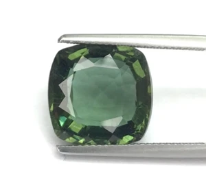 9.30Ct Green Tourmaline Hydrothermal Quartz | Synthetic | 13.90X13.90mm - Picture 1 of 3