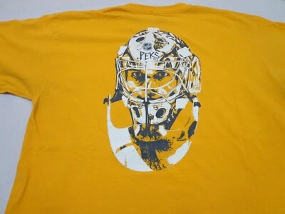 Camiseta de hockey grande Pekka Rinne 'PEKS' Reebok Nashville Predators NHL Foto 1 de 4