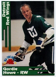 1992 SCD Pocket Price Guide #7 Gordie Howe Hartford Whalers - Picture 1 of 2