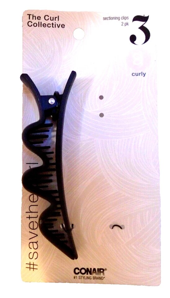 Conair The Curl Collective Sectioning Clip Curly INCLUDES 1 CLIP - Image 1 of 1