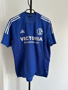 2002 2004 Schalke 04 Adidas Camiseta local Fútbol Bundes Liga Camiseta Fútbol - Imagen 1 de 15