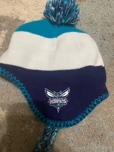 NBA Charlotte Hornets Kleinkind 2-4T, Strick Beanie Mütze, Einheitsgröße, Addias EUC - Bild 1 von 5