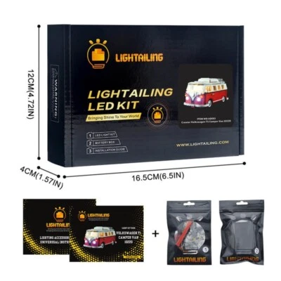 Kit Led Lightailing LGK03 Pour Lego 10220 Volkswagen T1 Camper Van Neuf et... - Photo 1/4