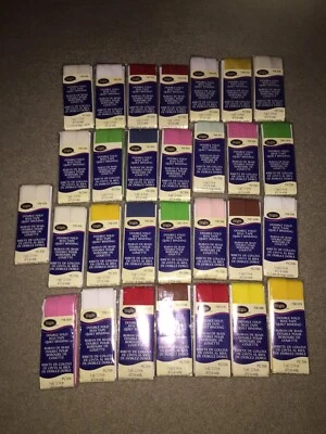 Wrights Double Fold Bias Tape Quilt Binding Pc706 Big Lot Of 30 New !!! - Image 1 of 4