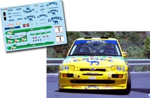 C013 DECAL 1/43 Jose Maria Ponce FORD ESCORT COSWORTH Rally Gran Canaria 1993 - Imagen 1 de 1