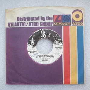 GENESIS: I Know What I Like / Same – US 7” (45) Promo single; PL pressing (WOL) - Picture 1 of 4