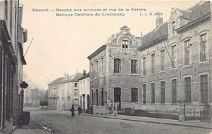 België - HASSELT (Limb.) Havermarkt en doorbraak straat - Marché aux avoines et - Picture 1 of 2