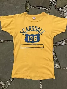 Camiseta De Colección Años 50 60 Campeón Correr Hombre Edición Física Scarsdale NY S. EE. UU. Hecha - Imagen 1 de 7