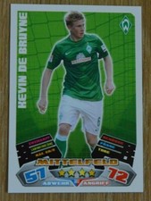 Topps Match Attax Extra 12/13 No. 382 Kevin de Bruyne Rookie 2012/2013