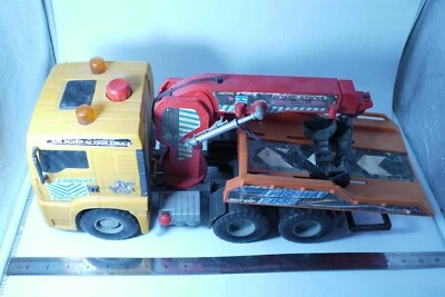 Dickie Toys MAN PLASTIC TOY 23" TOW TRUCK Recovery AIR PUMP ACTION - Image 1 of 4