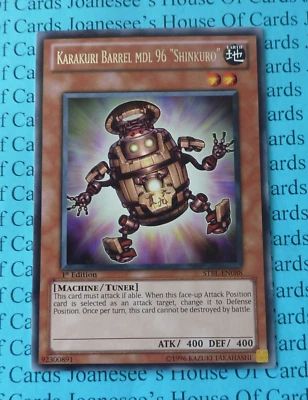 STBL-EN088 Karakuri Barrel mdl 96 "Shinkuro" Rare Yu-Gi-Oh Card 1st Edition New - Image 1 of 4