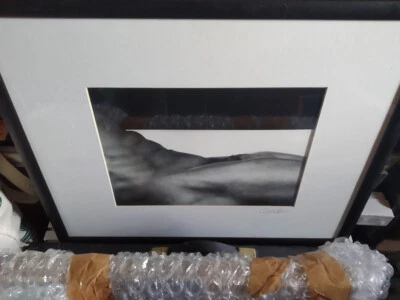 Male nude framed original signed photograph by Tony Butcher - Image 1 of 2