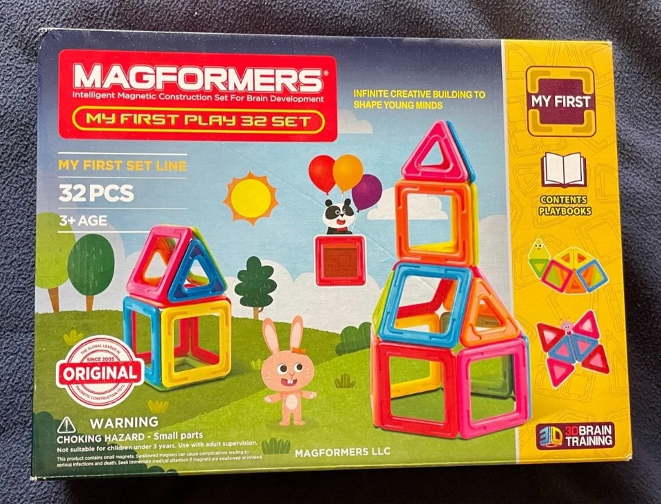 Magformers 32-piece My First Play 32 Set - NIB - Image 1 of 4