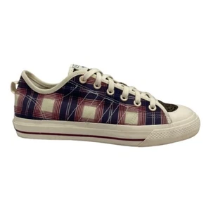 PB10 Adidas Original Nizza Sneaker Camo/Plaid/Leopard Bold Mix Prints Men's 10 - Picture 1 of 9